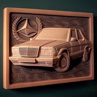 3D модель Mercedes Benz W202 (STL)